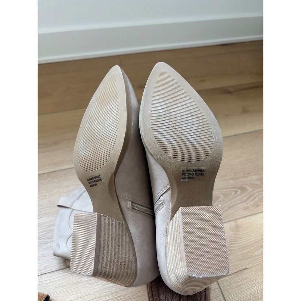 Dolce Vita Women's Karda Cowboy Western Boot in Taupe Size 9.5 - Picture 4 of 9